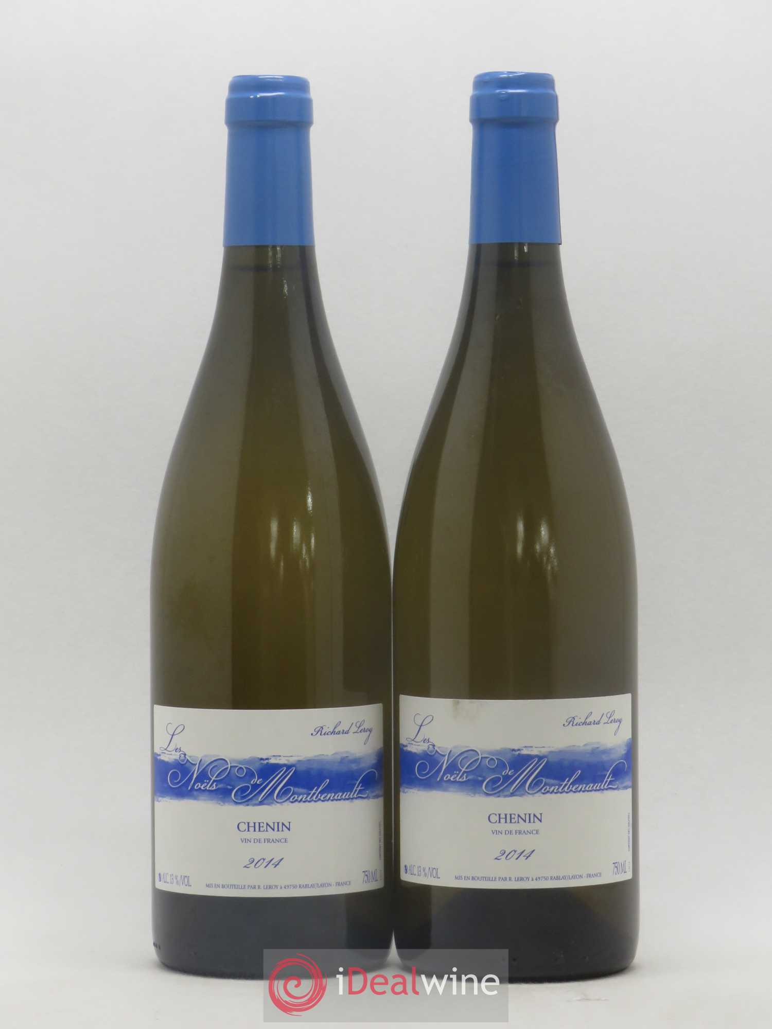 Vin de France Les Noëls de Montbenault Richard Leroy 2014 - Lot de 2 bouteilles - 0
