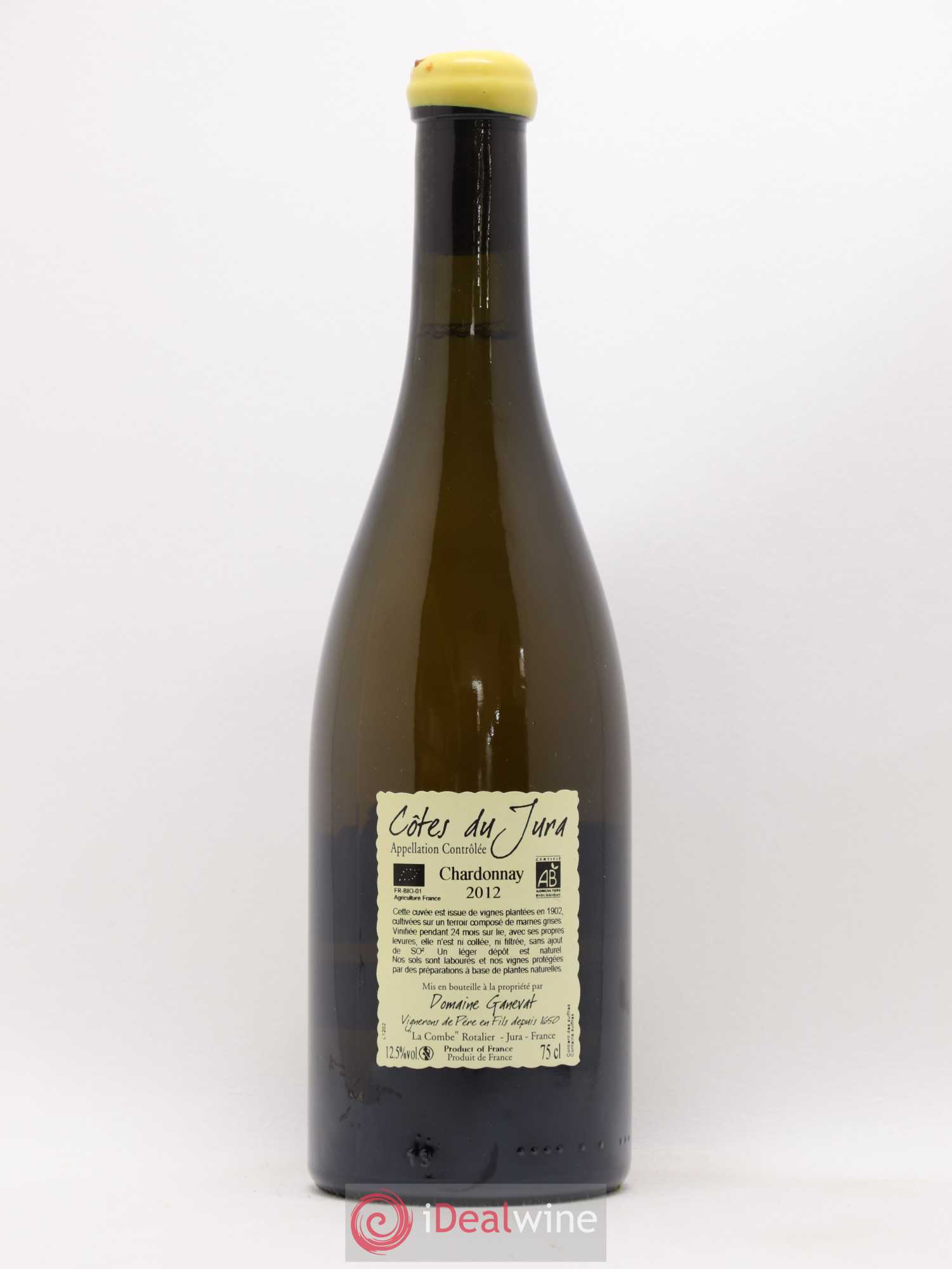 Côtes du Jura Les Chalasses Vieilles Vignes Jean-François Ganevat (Domaine) 2012 - Lot de 1 bouteille - 1