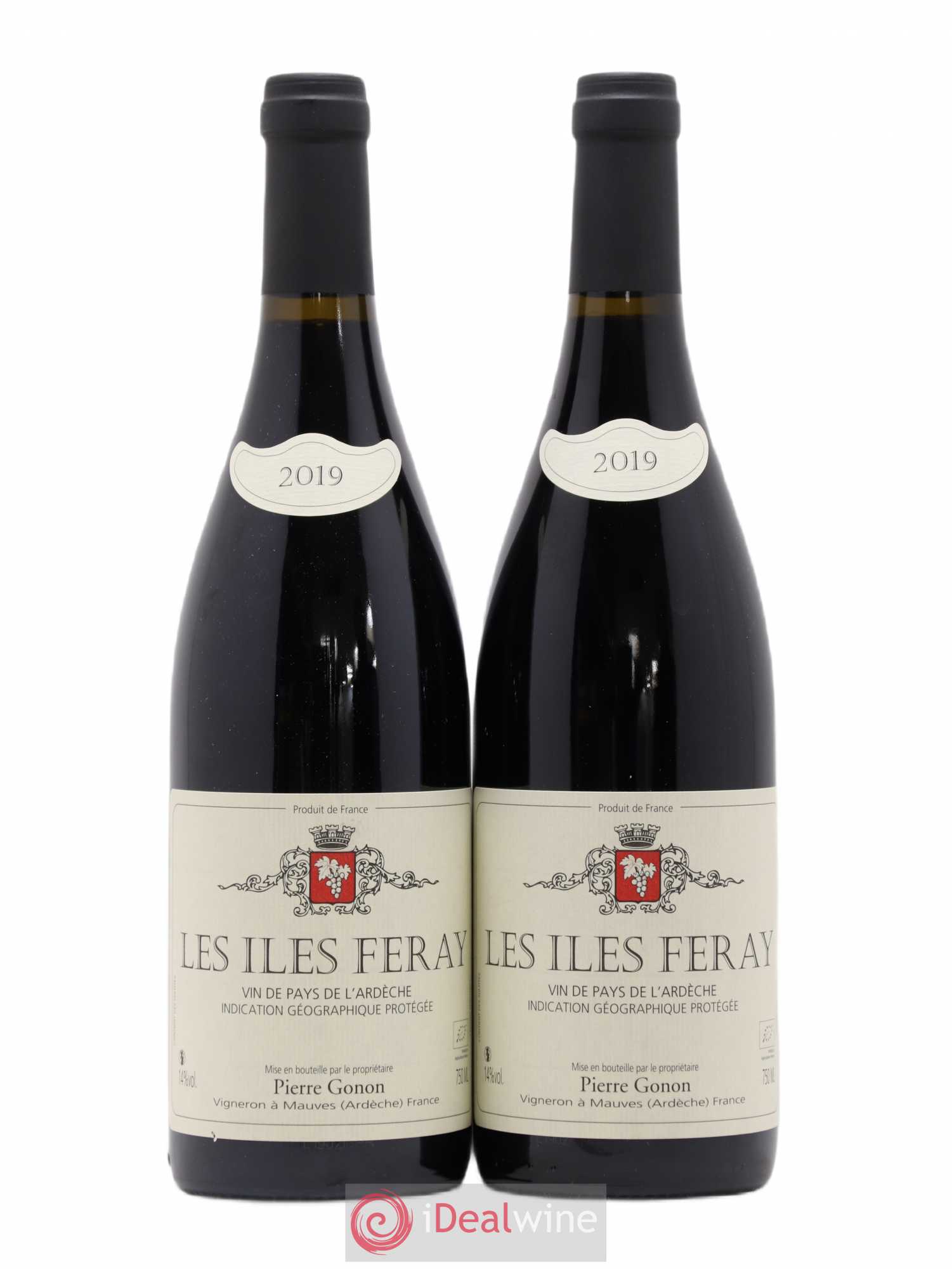 Ardèche Les Iles Feray Gonon (Domaine) 2019 - Lot de 2 bouteilles - 0