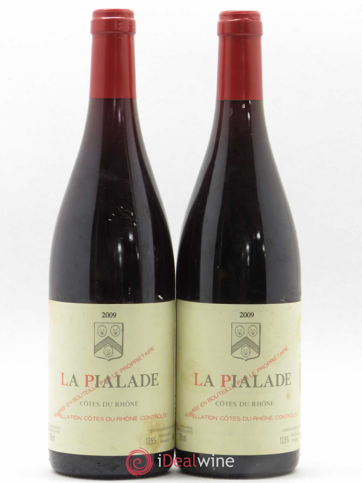Côtes-du-Rhône La Pialade Emmanuel Reynaud 2009 - Lot de 2 bouteilles - 0