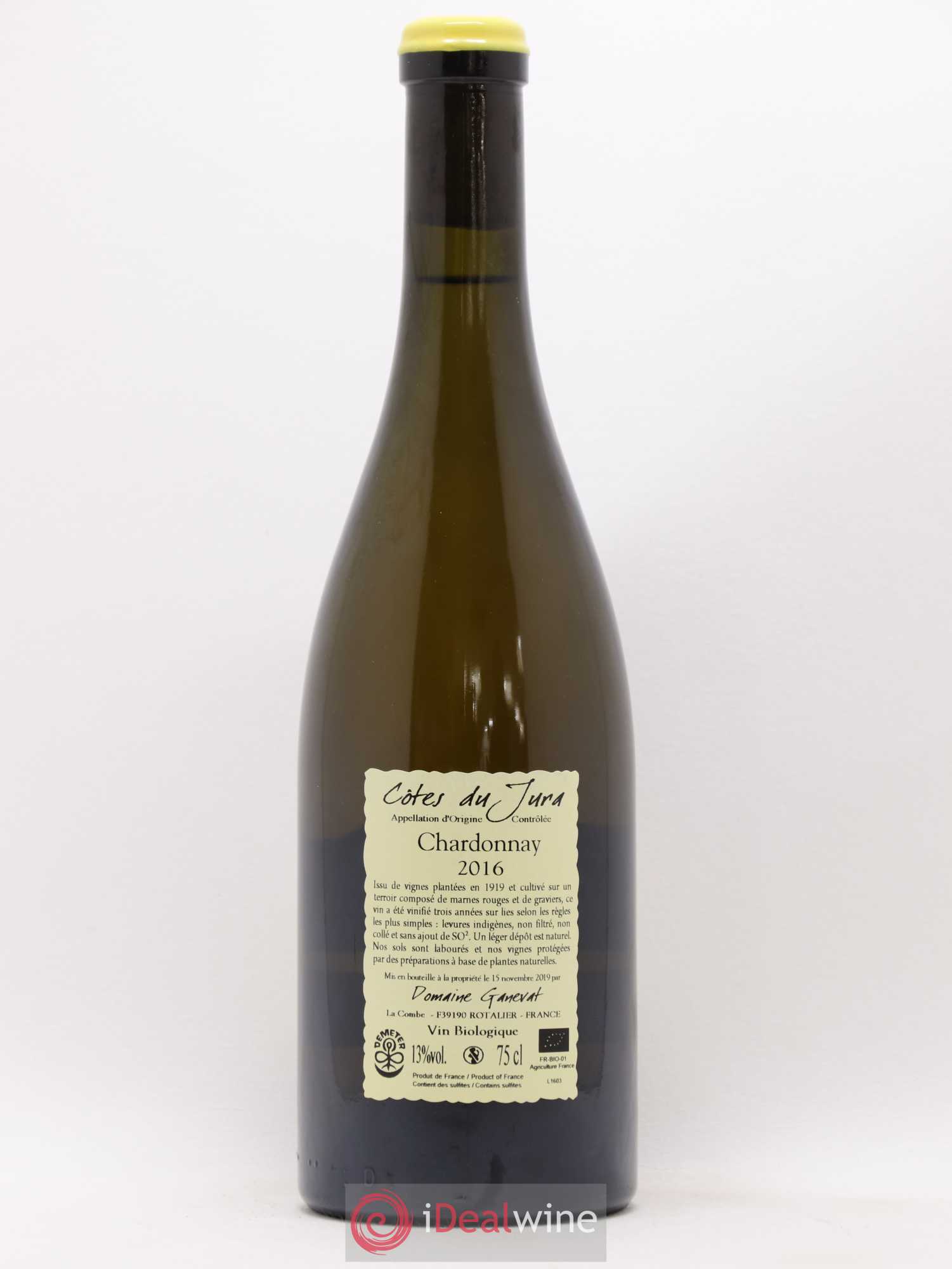 Côtes du Jura Les Grands Teppes Vieilles Vignes Jean-François Ganevat (Domaine) 2016 - Lot de 1 bouteille - 1