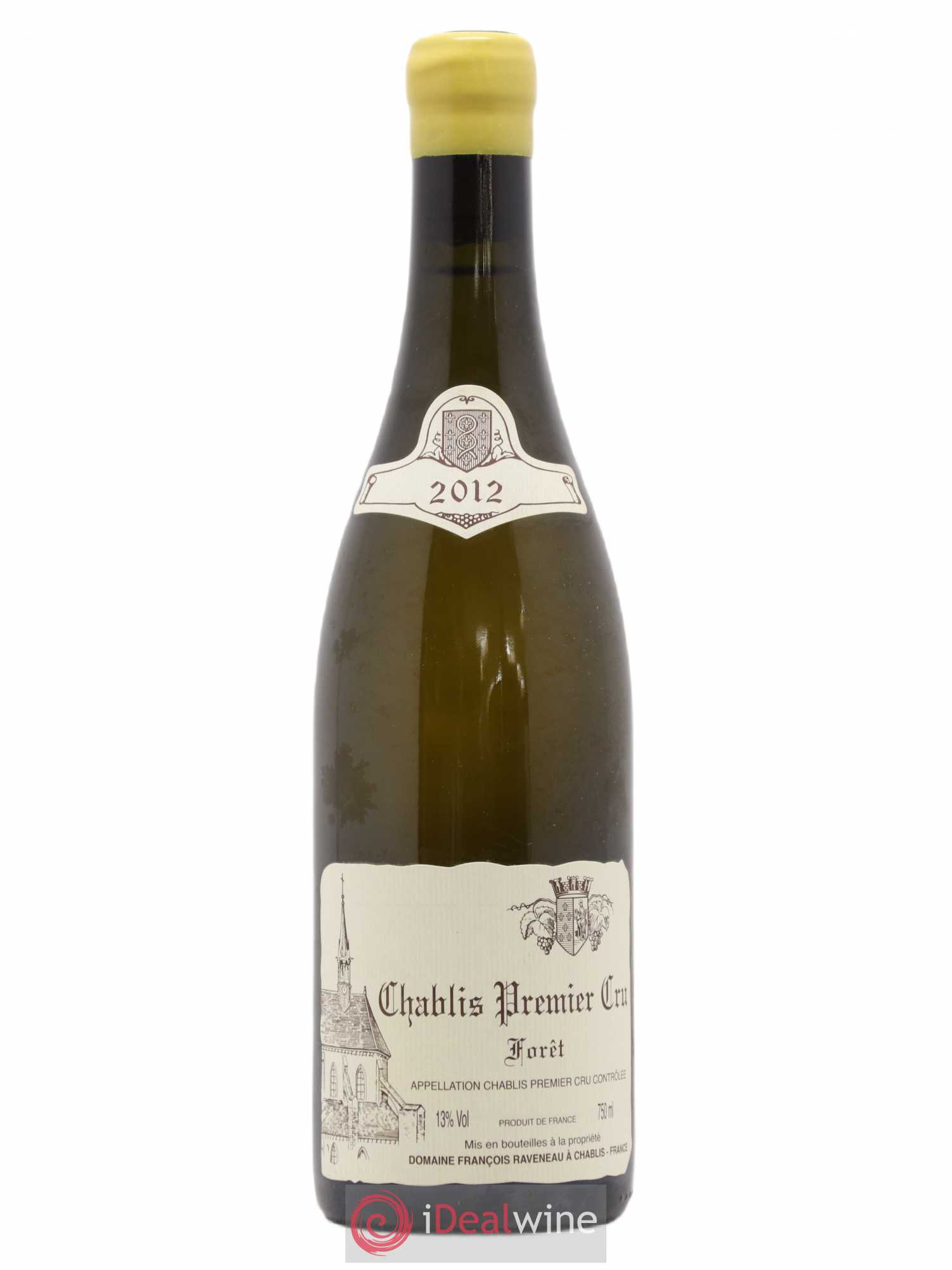 Chablis 1er Cru Forêt Raveneau (Domaine) 2012 - Lot de 1 bouteille - 0