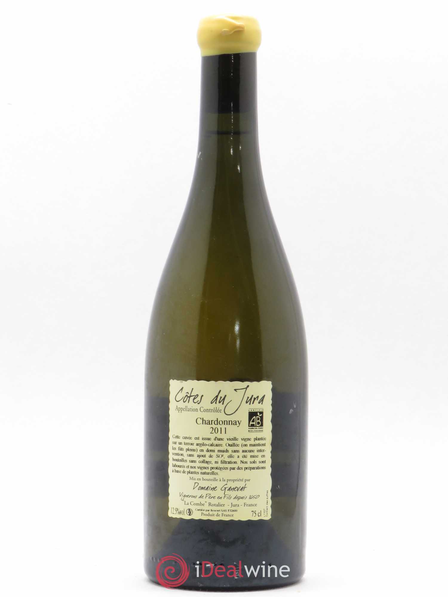Côtes du Jura Les Chamois du Paradis Jean-François Ganevat (Domaine) 2011 - Lot de 1 bouteille - 1