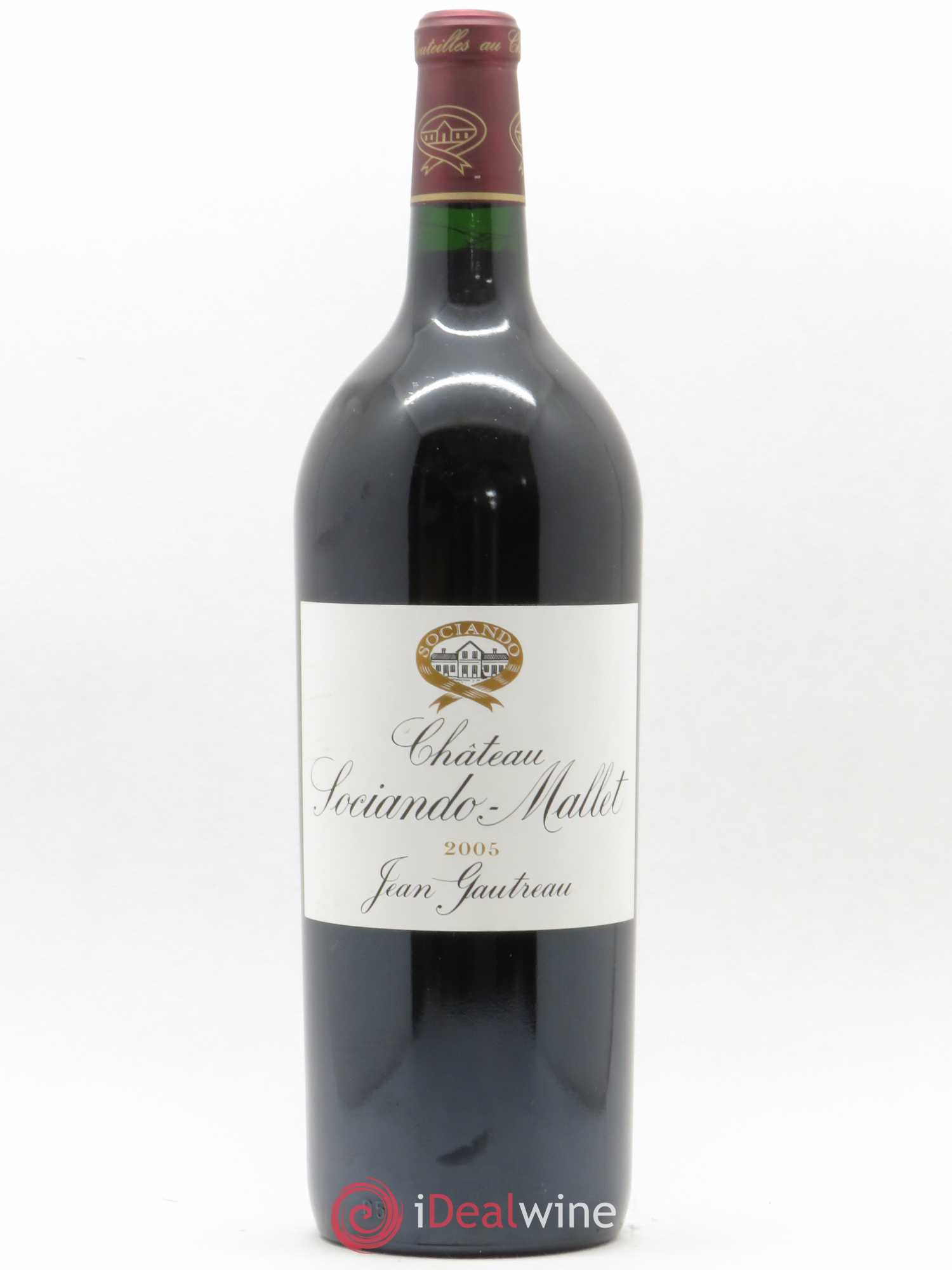 Château Sociando Mallet 2005 - Lot de 1 magnum - 0