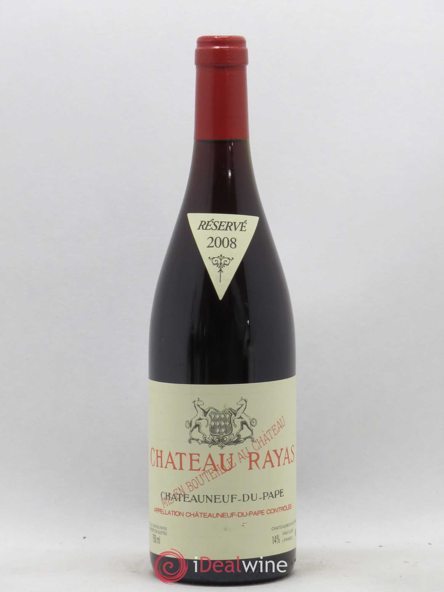 Châteauneuf-du-Pape Château Rayas Emmanuel Reynaud 2008 - Lot de 1 bouteille - 0