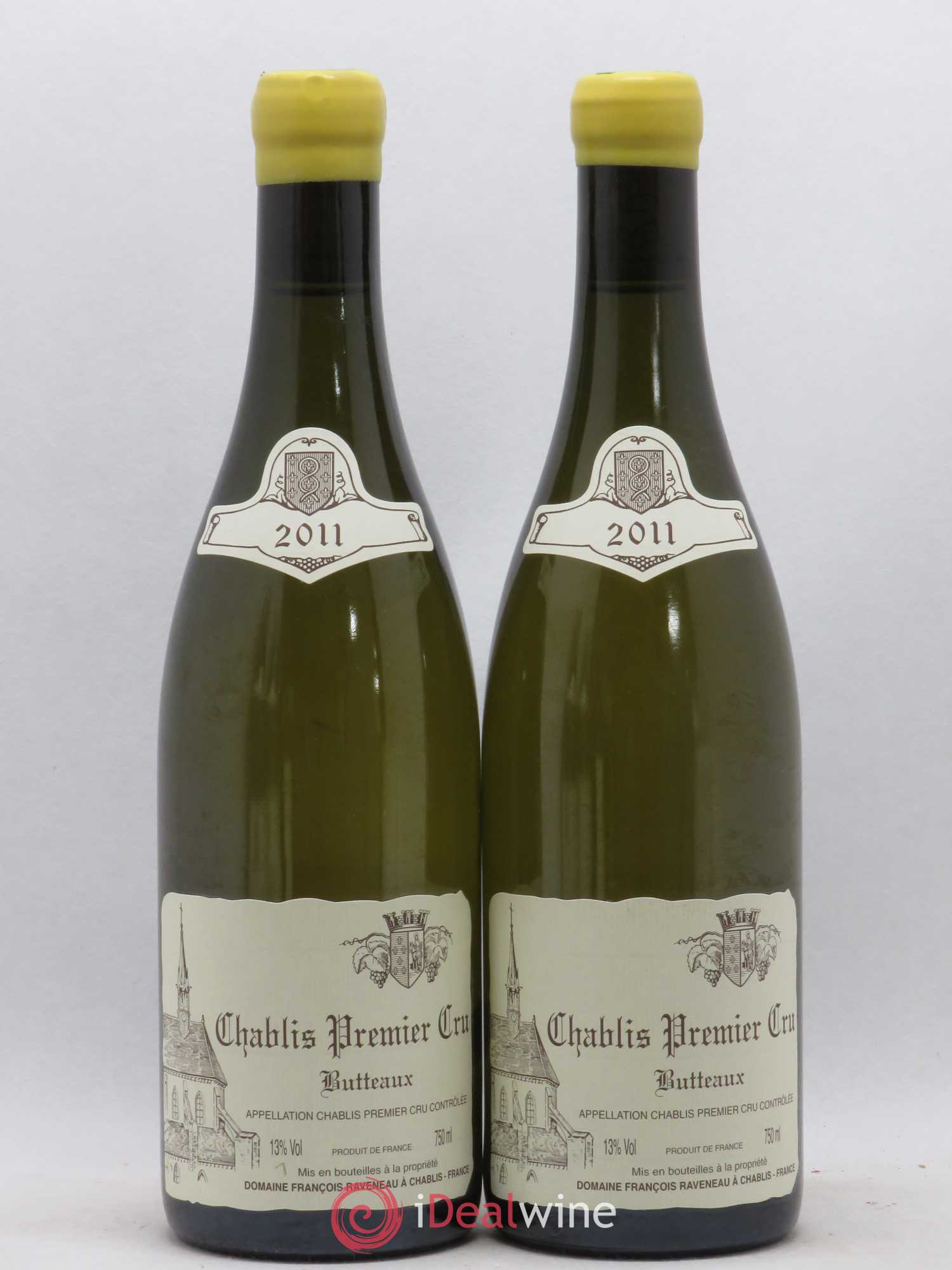 Chablis 1er Cru Butteaux Raveneau (Domaine) 2011 - Lot de 2 bouteilles - 0