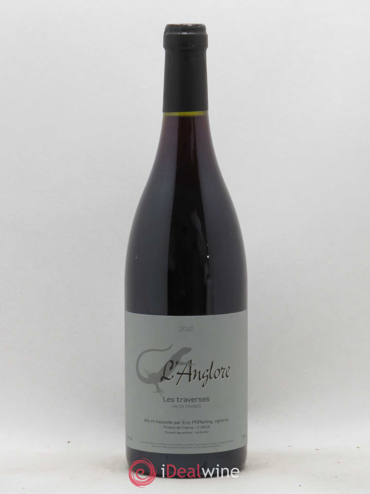 Vin de France Les Traverses L'Anglore 2012 - Lot de 1 bouteille - 0