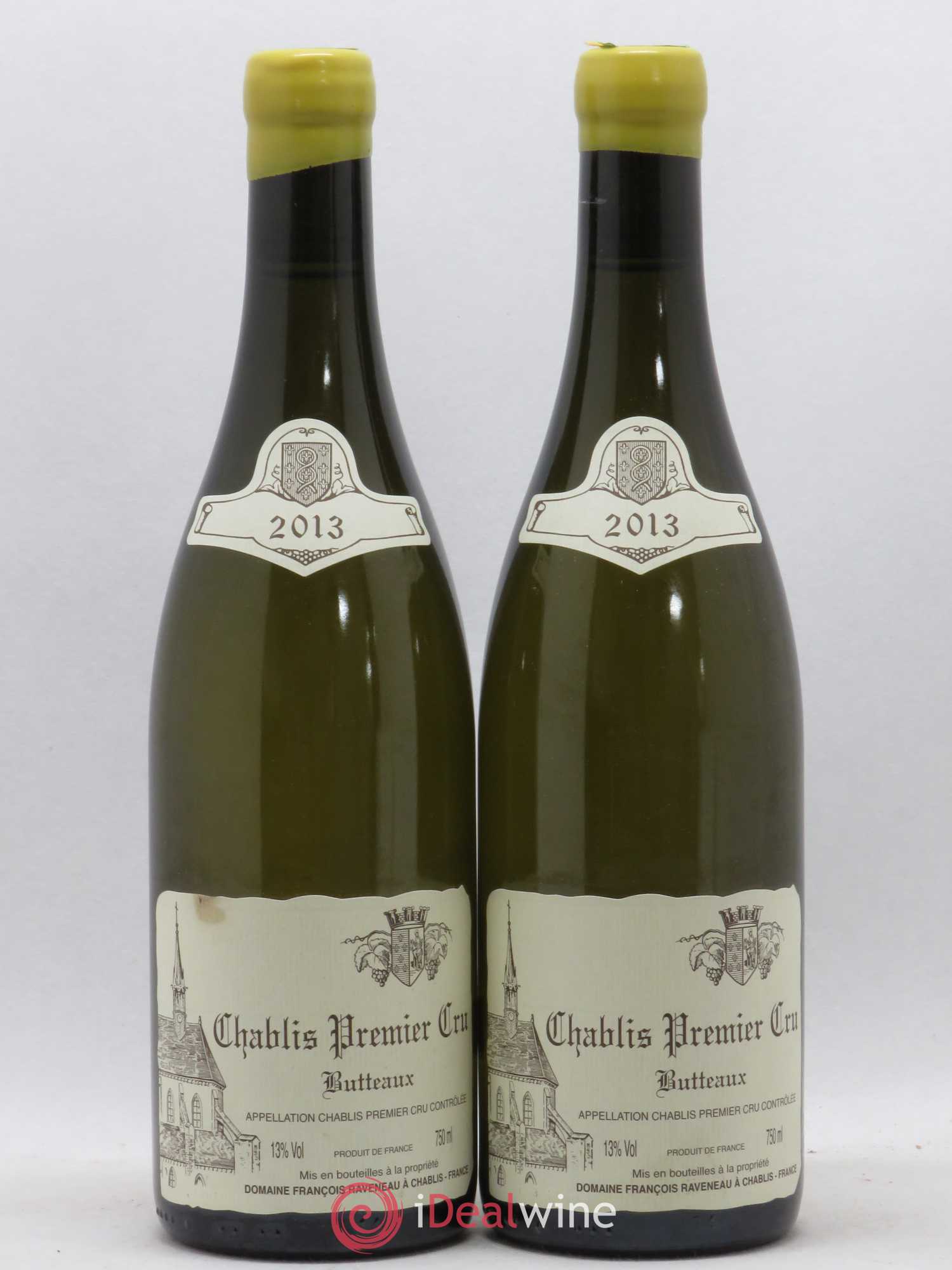 Chablis 1er Cru Butteaux Raveneau (Domaine) 2013 - Lot de 2 bouteilles - 0