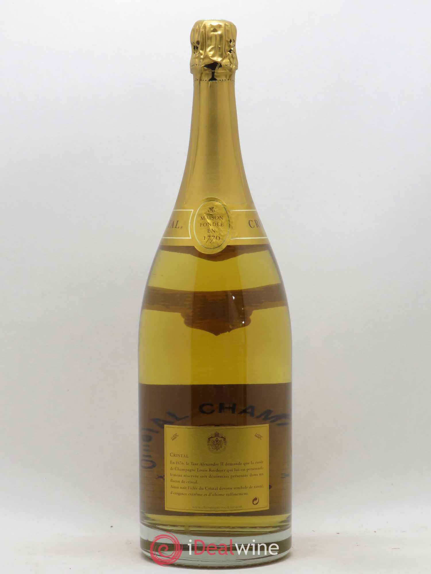 Cristal Louis Roederer 1996 - Lot de 1 magnum - 1
