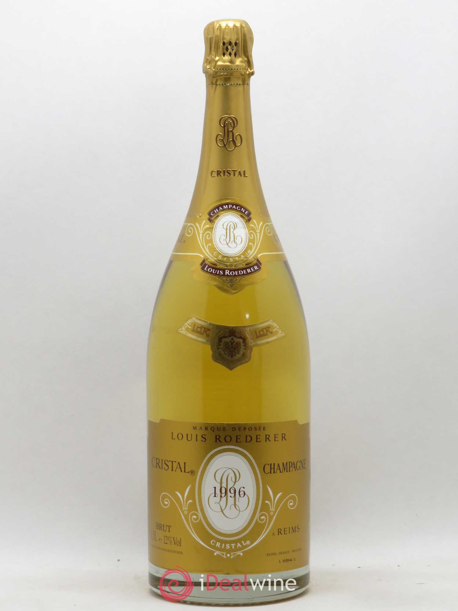 Cristal Louis Roederer 1996 - Lot de 1 magnum - 0