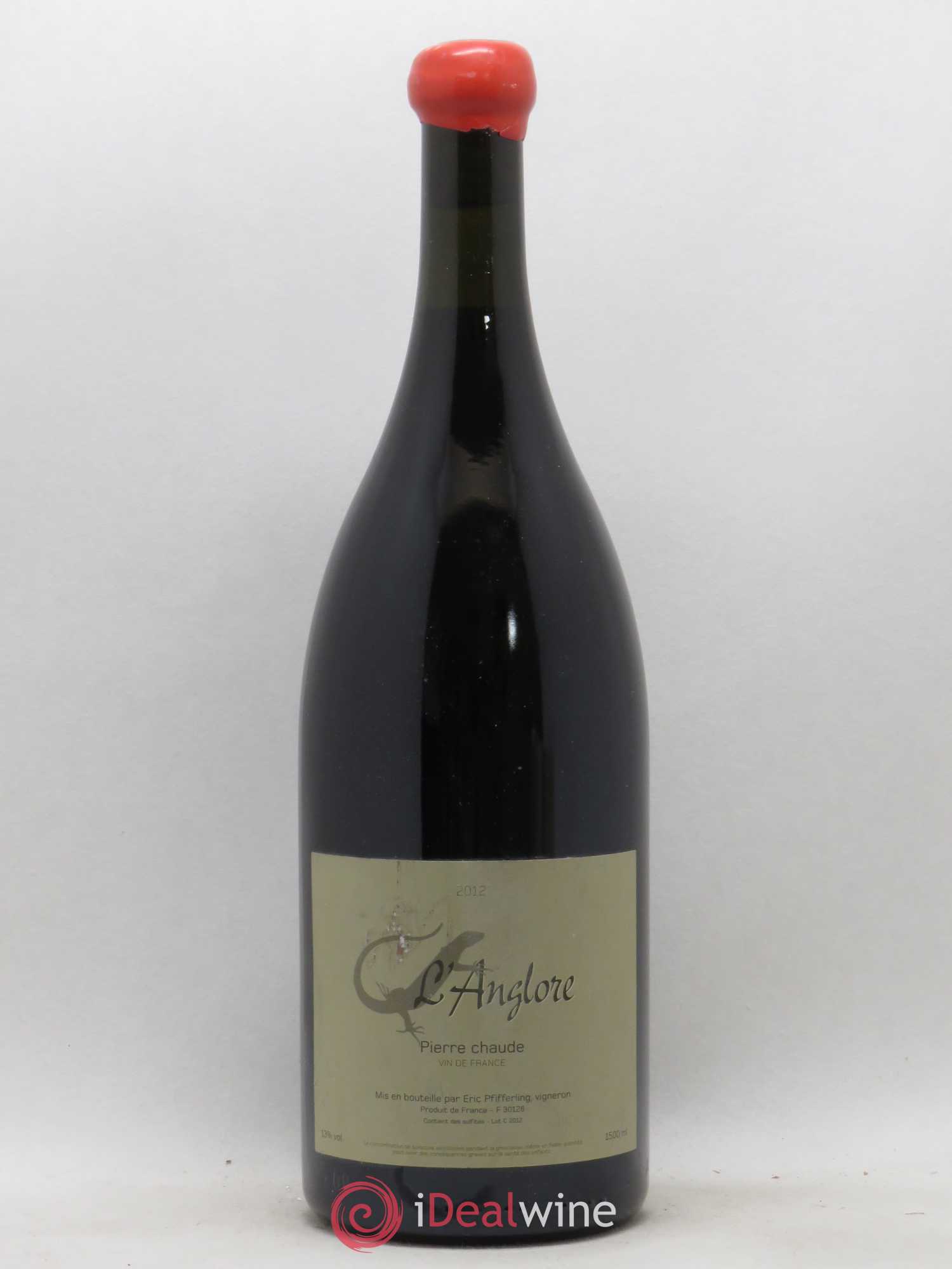 Vin de France Pierre chaude L'Anglore 2012 - Lot de 1 magnum - 0