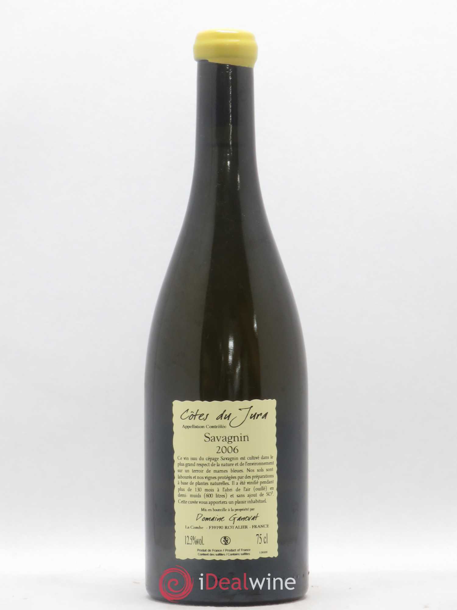 Côtes du Jura Les Vignes de mon Père Jean-François Ganevat (Domaine) 2006 - Lot de 1 bouteille - 1