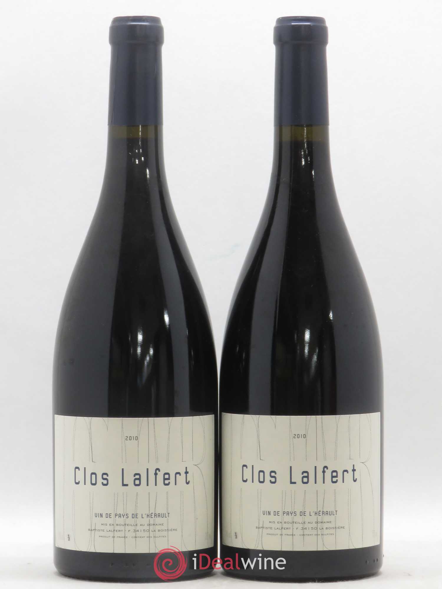 Vin de France Clos Lalfert - Baptiste Lalfert 2010 - Lot de 2 bouteilles - 0