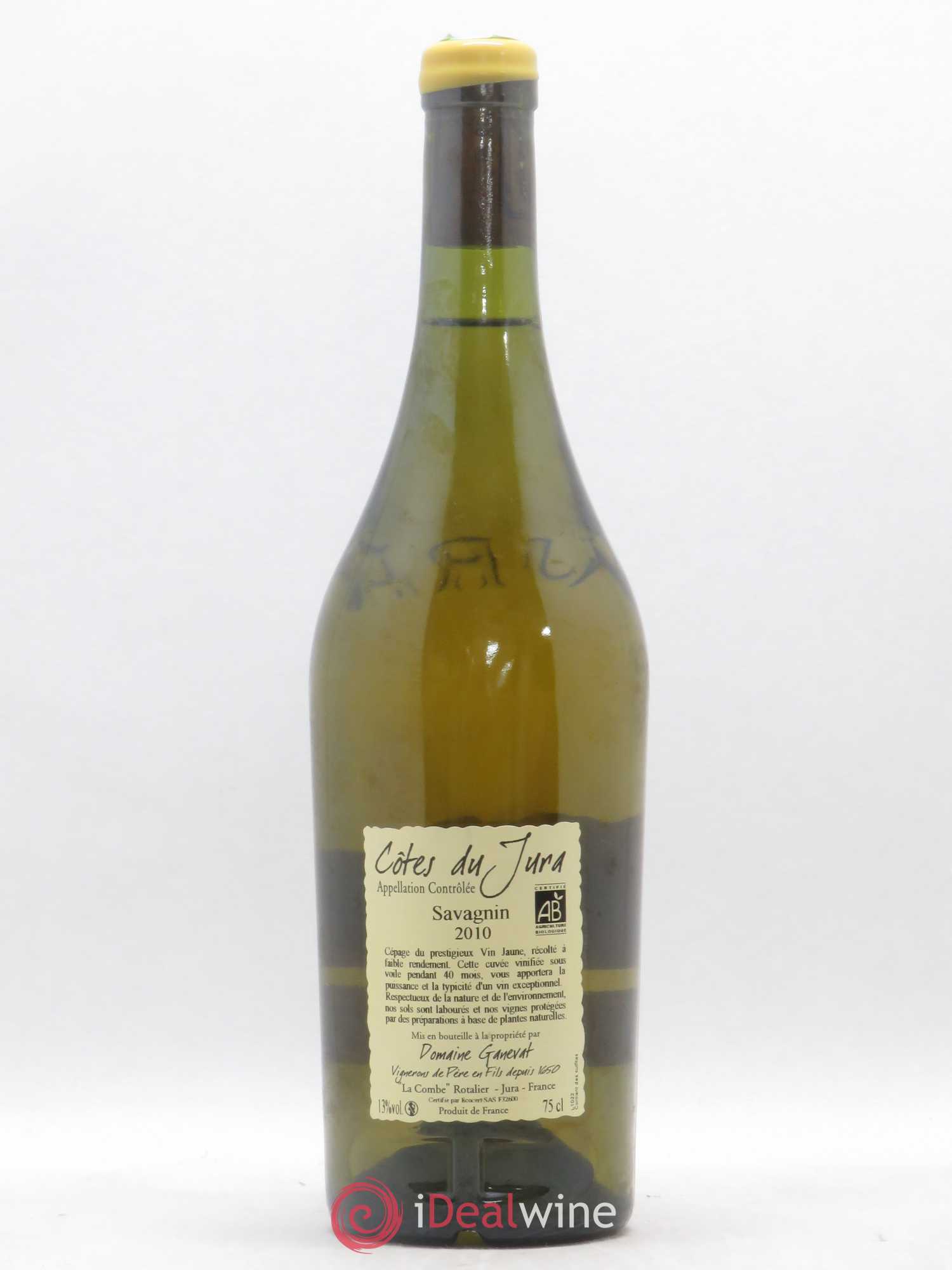 Côtes du Jura Les Terrasses de Chalandigna Jean-Francois Ganevat 2010 - Posten von 1 Flasche - 1