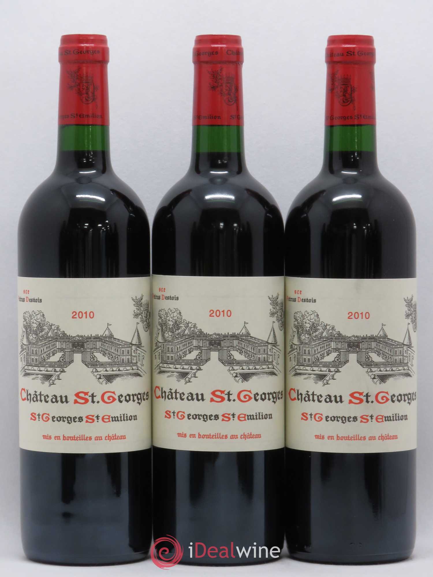 Château Saint-Georges 2010 - Lot de 12 bouteilles - 1