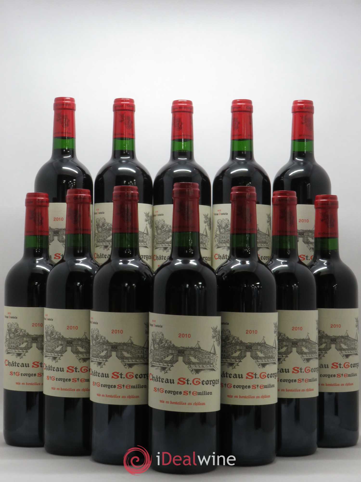 Château Saint-Georges 2010 - Lot de 12 bouteilles - 0