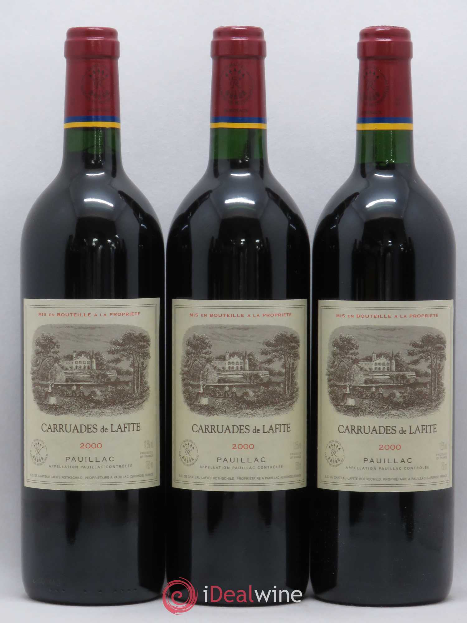 Carruades de Lafite Rothschild Second Vin 2000 - Lot de 12 bouteilles - 2