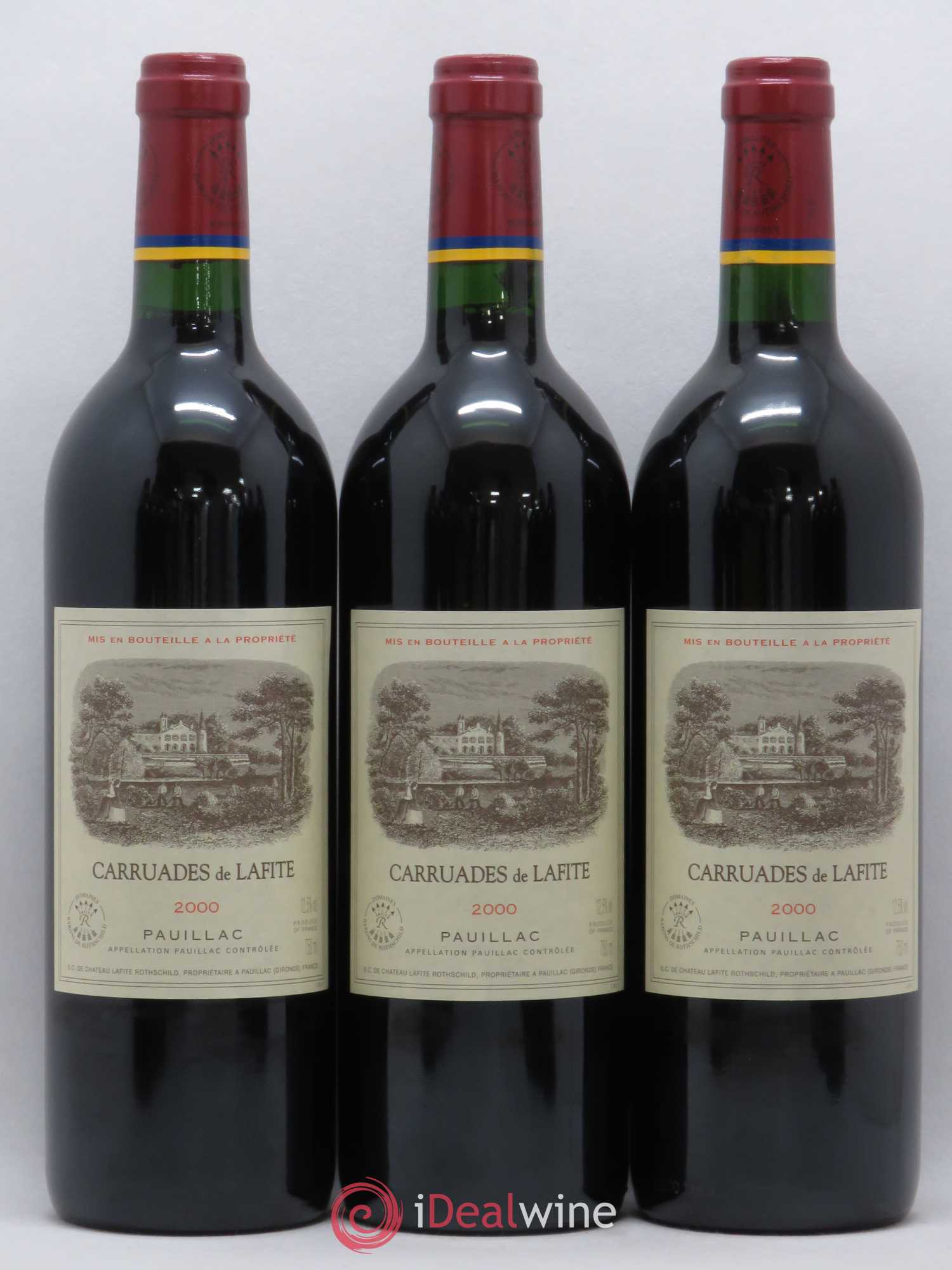Carruades de Lafite Rothschild Second Vin 2000 - Lot de 12 bouteilles - 3