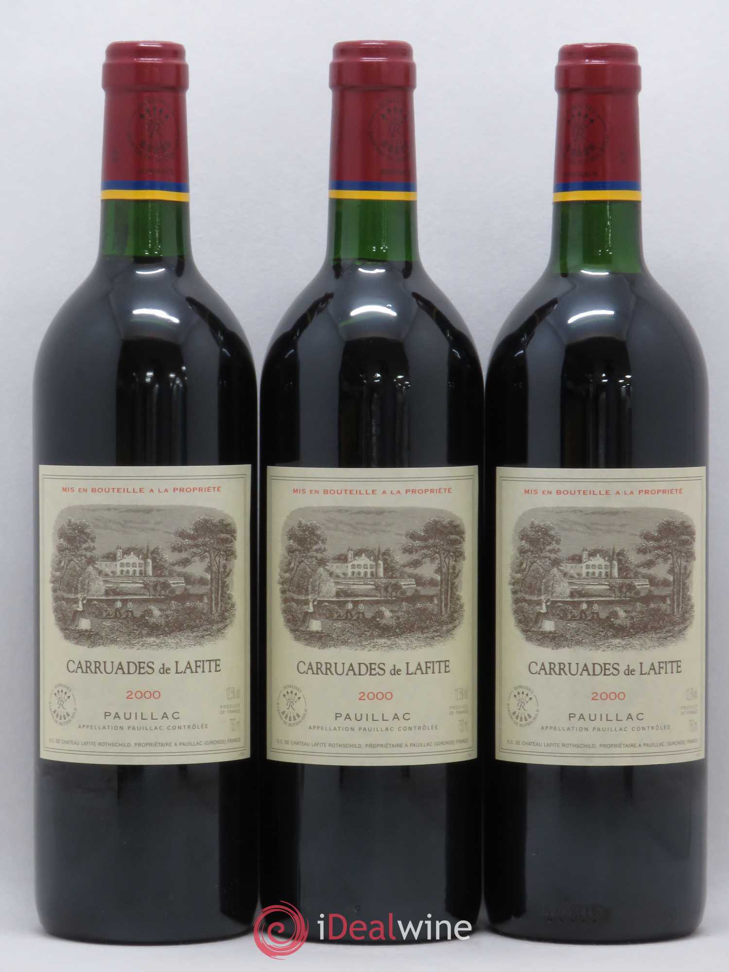 Carruades de Lafite Rothschild Second Vin 2000 - Lot de 12 bouteilles - 4