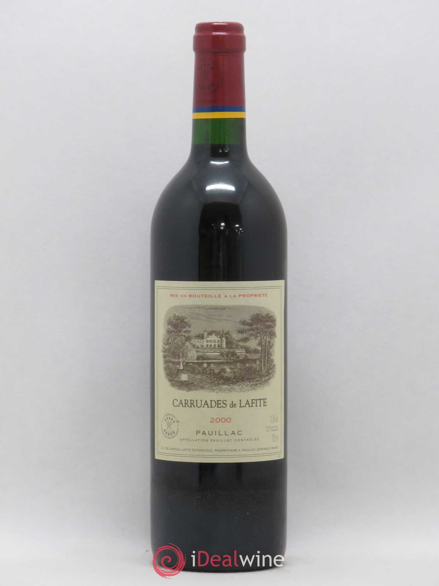 Carruades de Lafite Rothschild Second Vin 2000 - Lot de 1 bouteille - 0