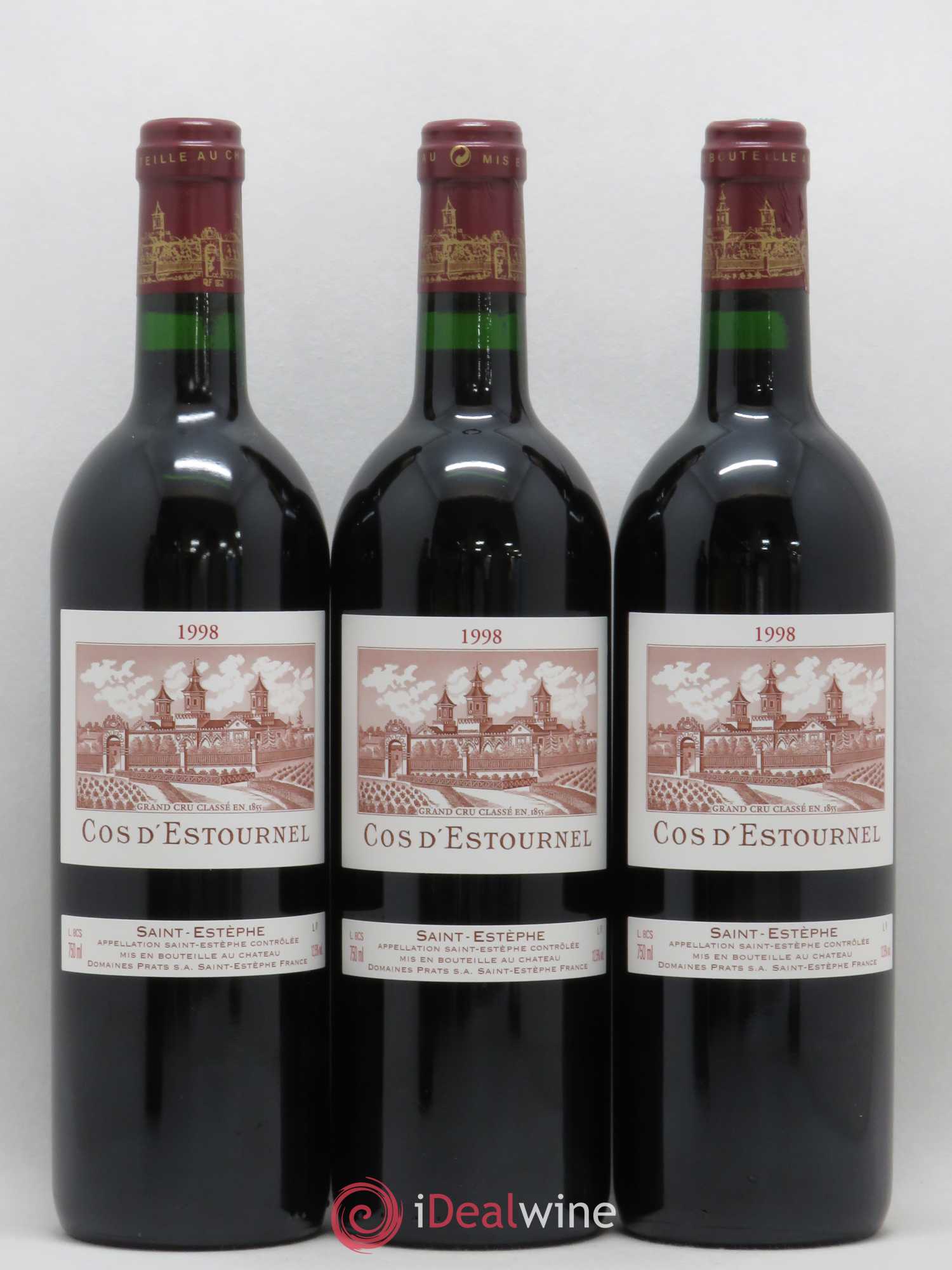 Cos d'Estournel 2ème Grand Cru Classé 1998 - Lot de 12 bouteilles - 3