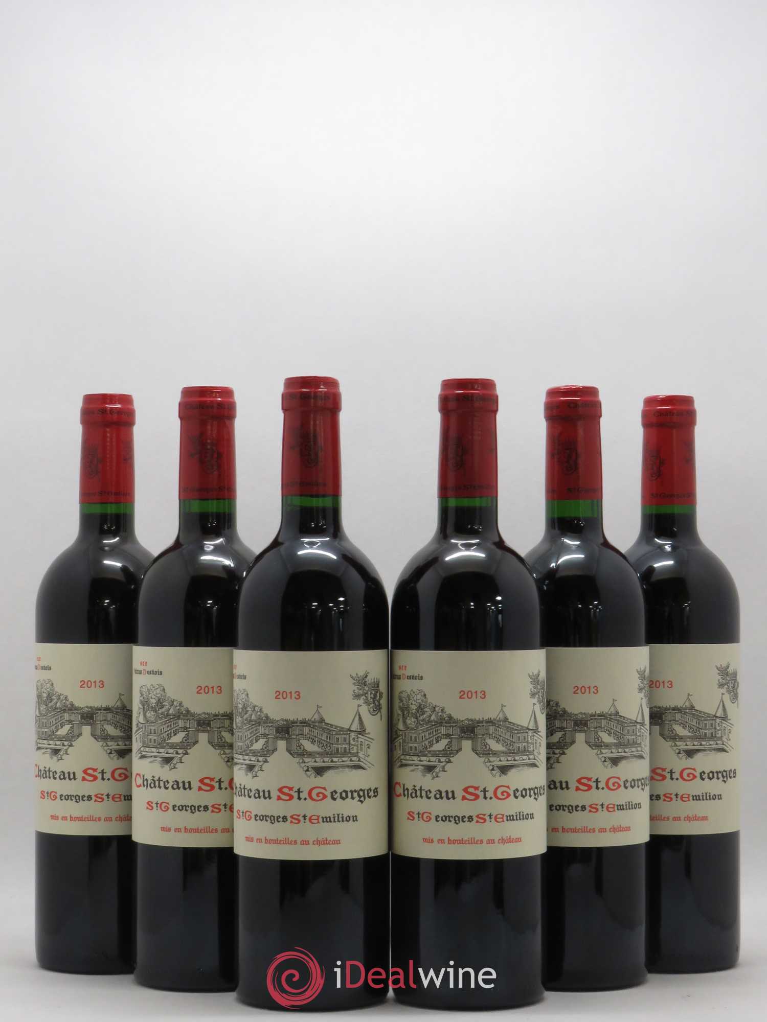 Château Saint-Georges 2013 - Lot de 6 bouteilles - 0
