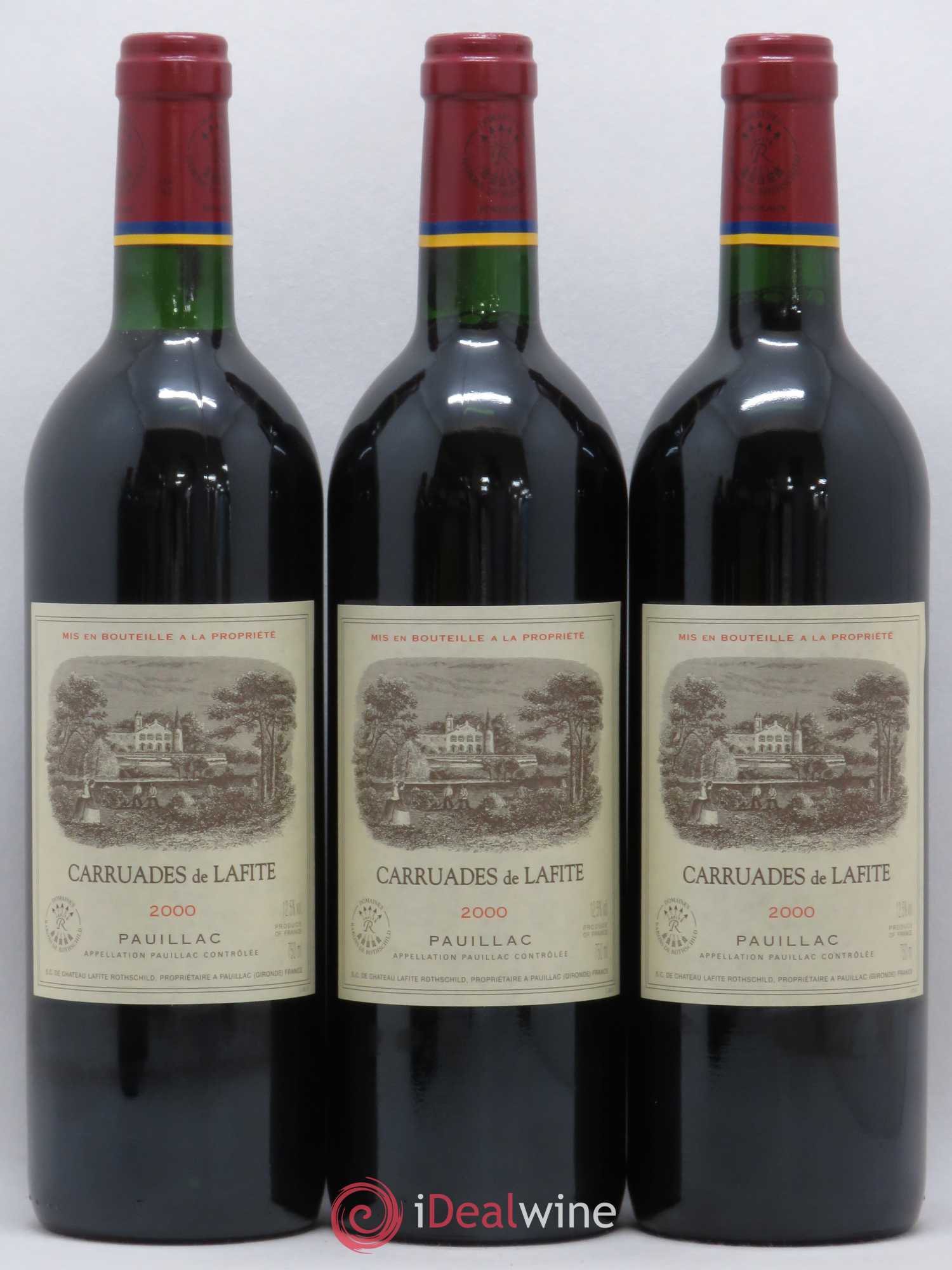 Carruades de Lafite Rothschild Second Vin 2000 - Lot de 12 bouteilles - 2