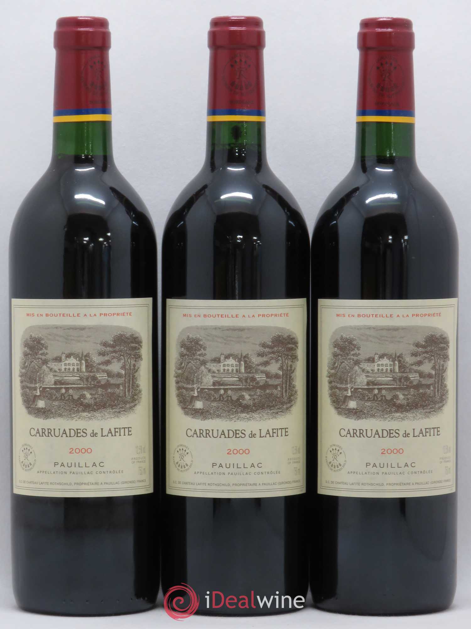 Carruades de Lafite Rothschild Second Vin 2000 - Lot de 12 bouteilles - 3