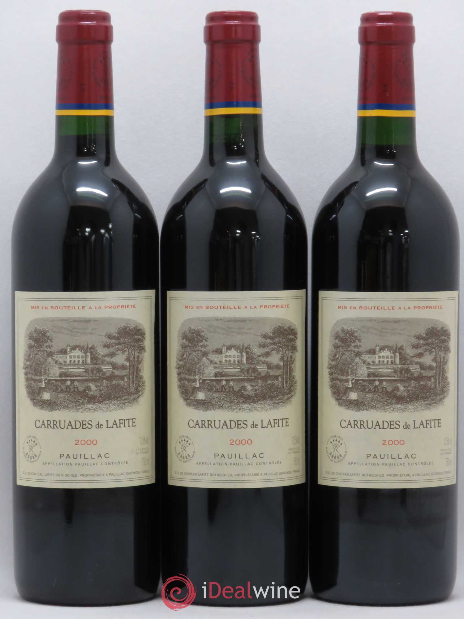 Carruades de Lafite Rothschild Second Vin 2000 - Lot de 12 bouteilles - 4