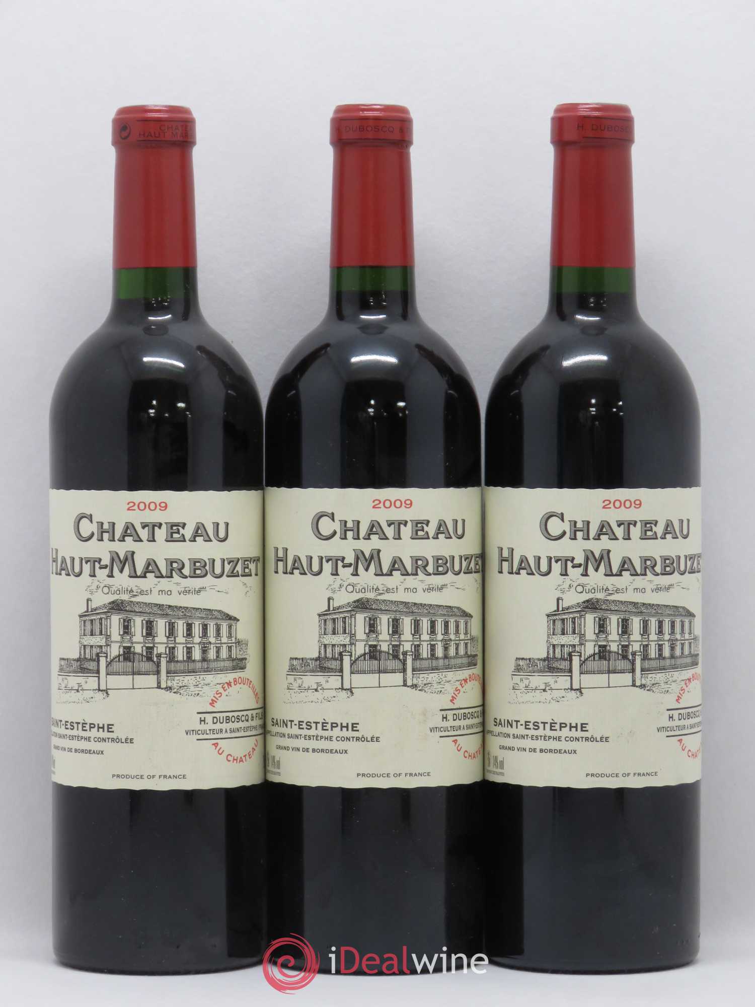 Château Haut Marbuzet 2009 - Lot de 6 bouteilles - 2