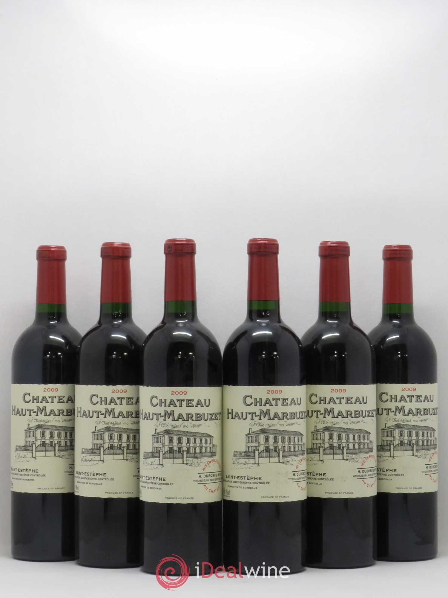 Château Haut Marbuzet 2009 - Lot de 6 bouteilles - 0