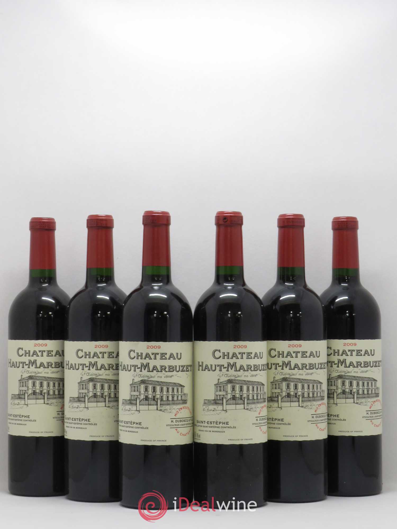 Château Haut Marbuzet 2009 - Lot de 6 bouteilles - 0