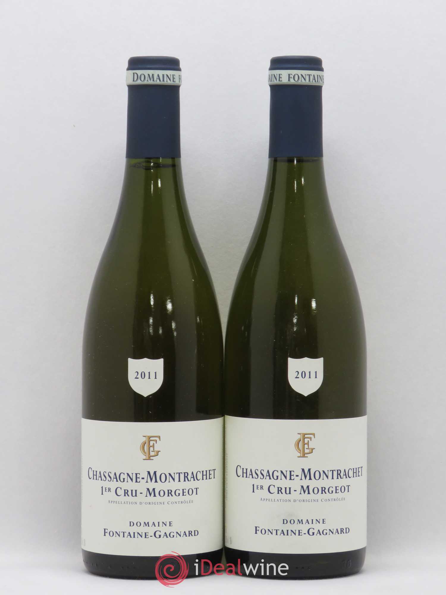 Chassagne-Montrachet 1er Cru Morgeot Domaine Fontaine Gagnard 2011 - Lotto di 2 bottiglie - 0