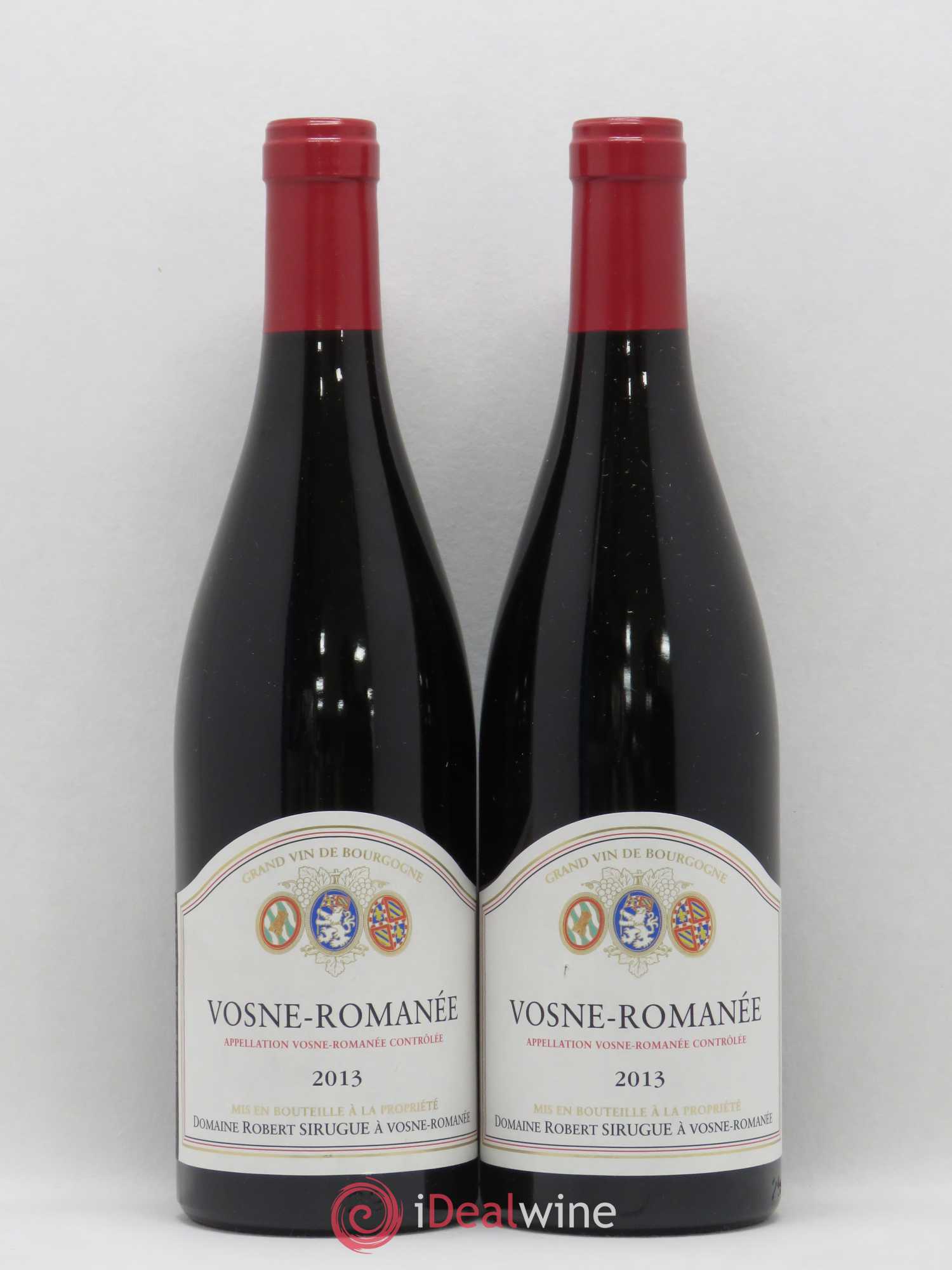 Vosne-Romanée Robert Sirugue 2013 - Posten von 2 Flaschen - 0