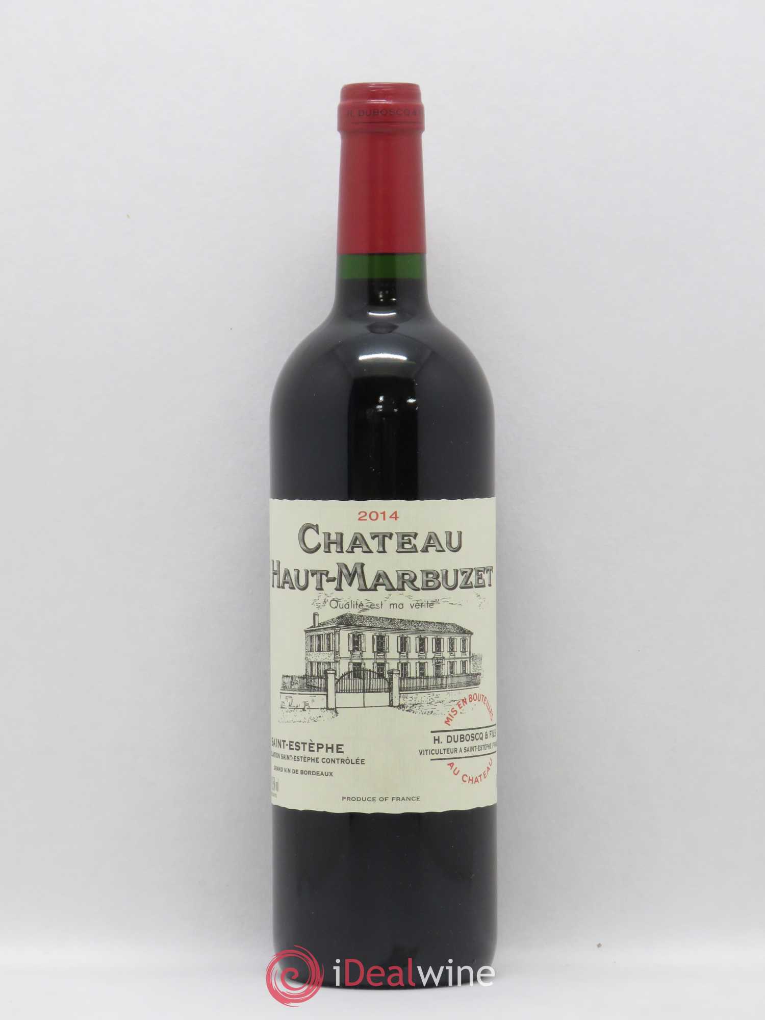 Château Haut Marbuzet 2014 - Lot de 1 bouteille - 0