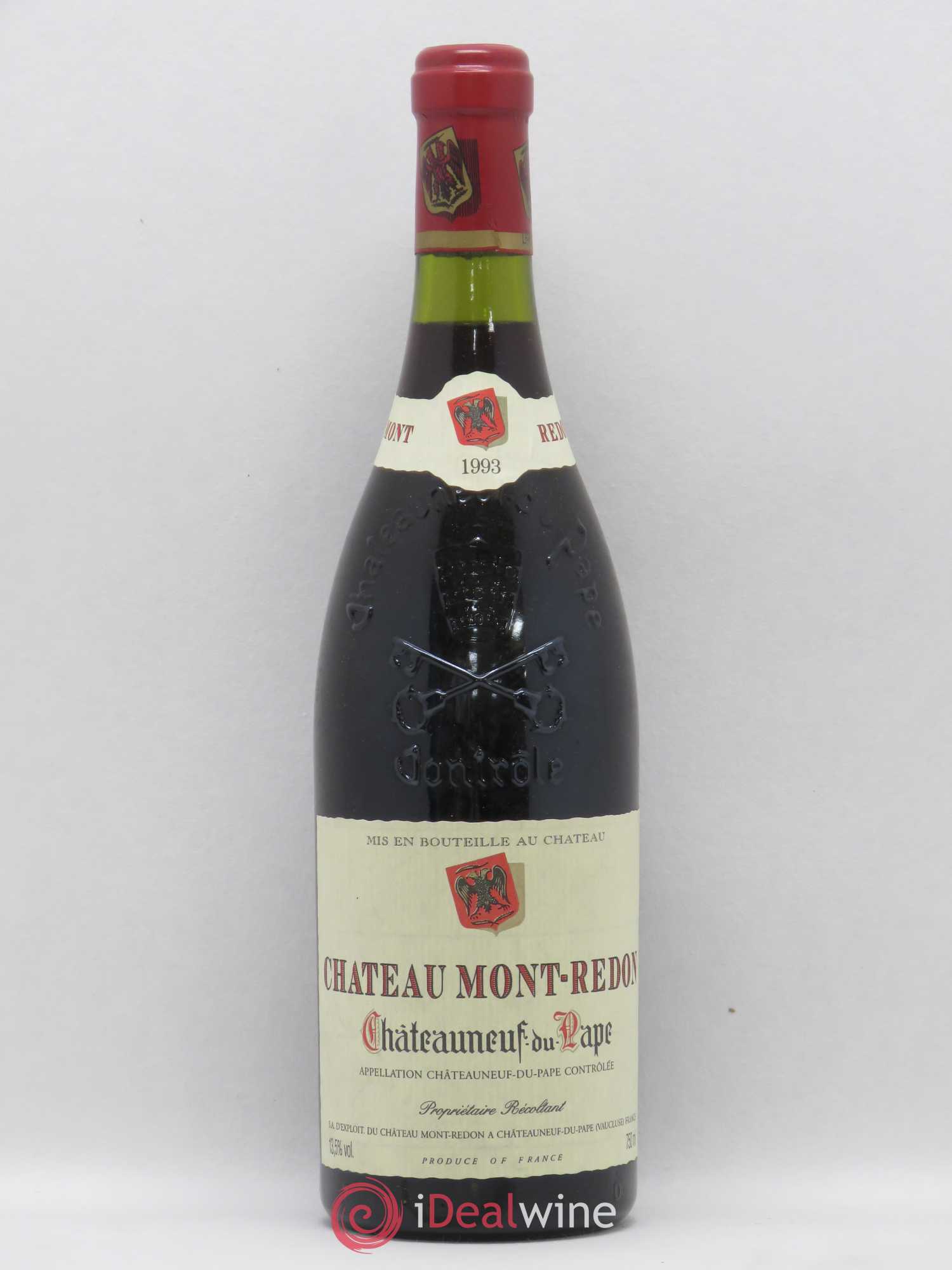 Châteauneuf-du-Pape Château Mont-Redon Famille Abeille-Fabre 1993 - Lot de 1 bouteille - 0