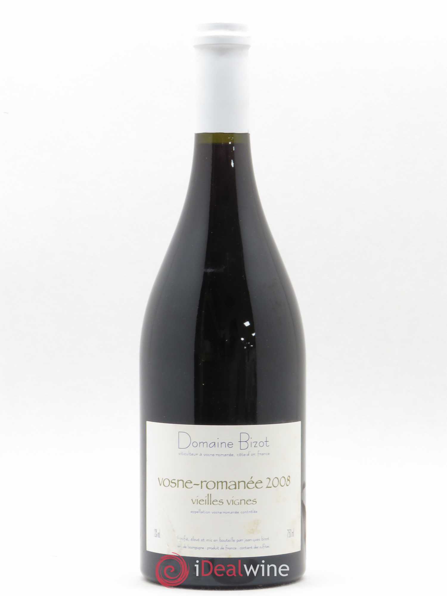 Vosne-Romanée Vieilles Vignes Bizot (Domaine) 2008 - Lot de 1 bouteille - 0