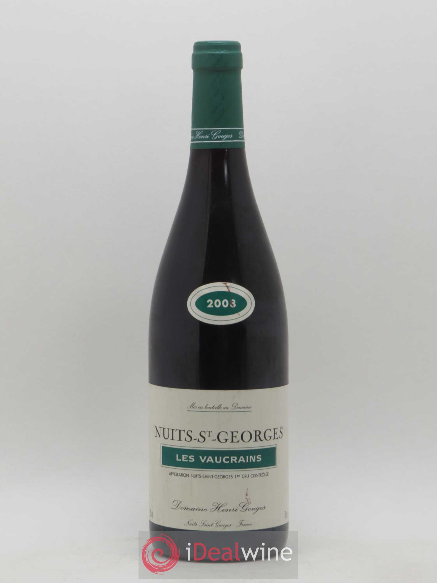 Nuits-Saint-Georges 1er Cru Les Vaucrains Henri Gouges 2008 - Lot de 1 bouteille - 0