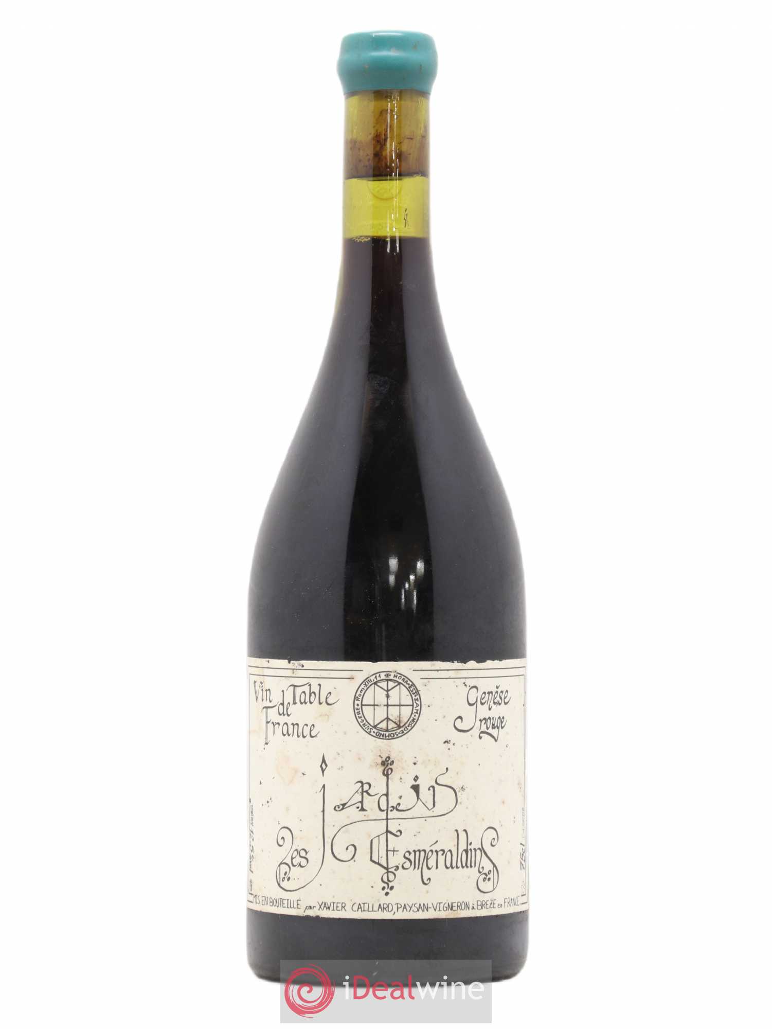 Vin de France Génèse Xavier Caillard - Les Jardins Esmeraldins 2006 - Lot de 1 bouteille - 0