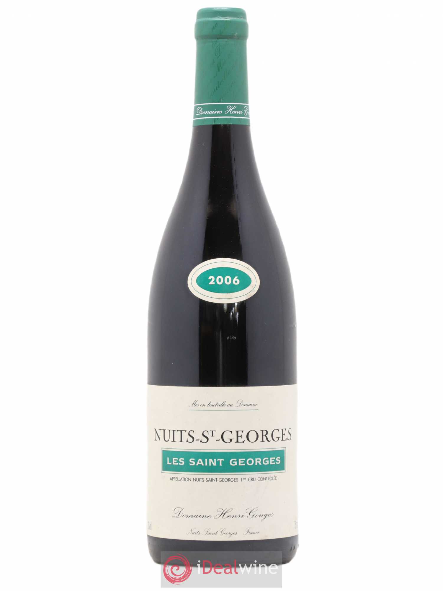 Nuits-Saint-Georges 1er Cru Les Saints Georges Henri Gouges 2006 - Lot de 1 bouteille - 0