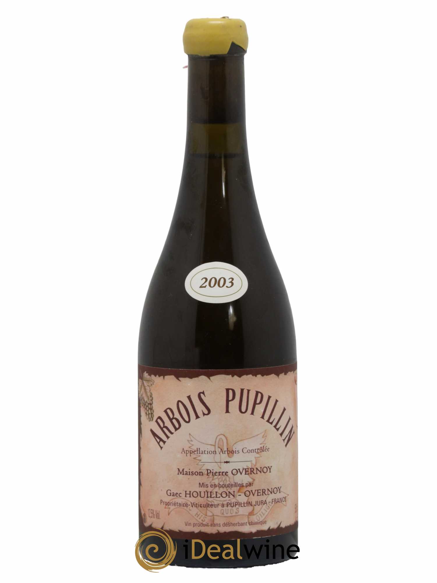 Arbois-Pupillin Vieux Savagnin Ouillé 50cl (VSO) Overnoy-Houillon (Domaine) 2003 - Lot de 1 bouteille - 0