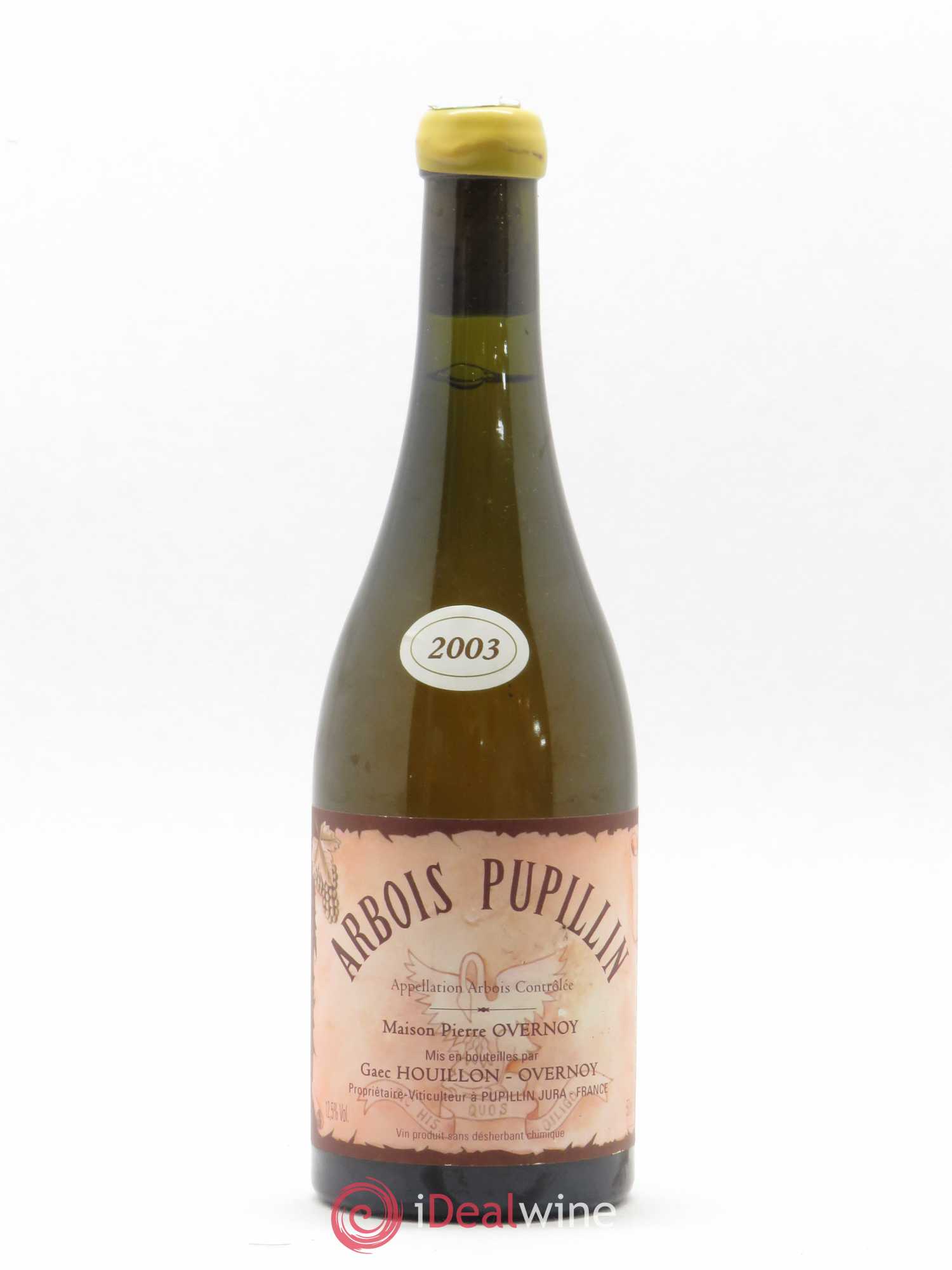 Arbois-Pupillin Vieux Savagnin Ouillé 50cl (VSO) Overnoy-Houillon (Domaine) 2003 - Lot de 1 bouteille - 0