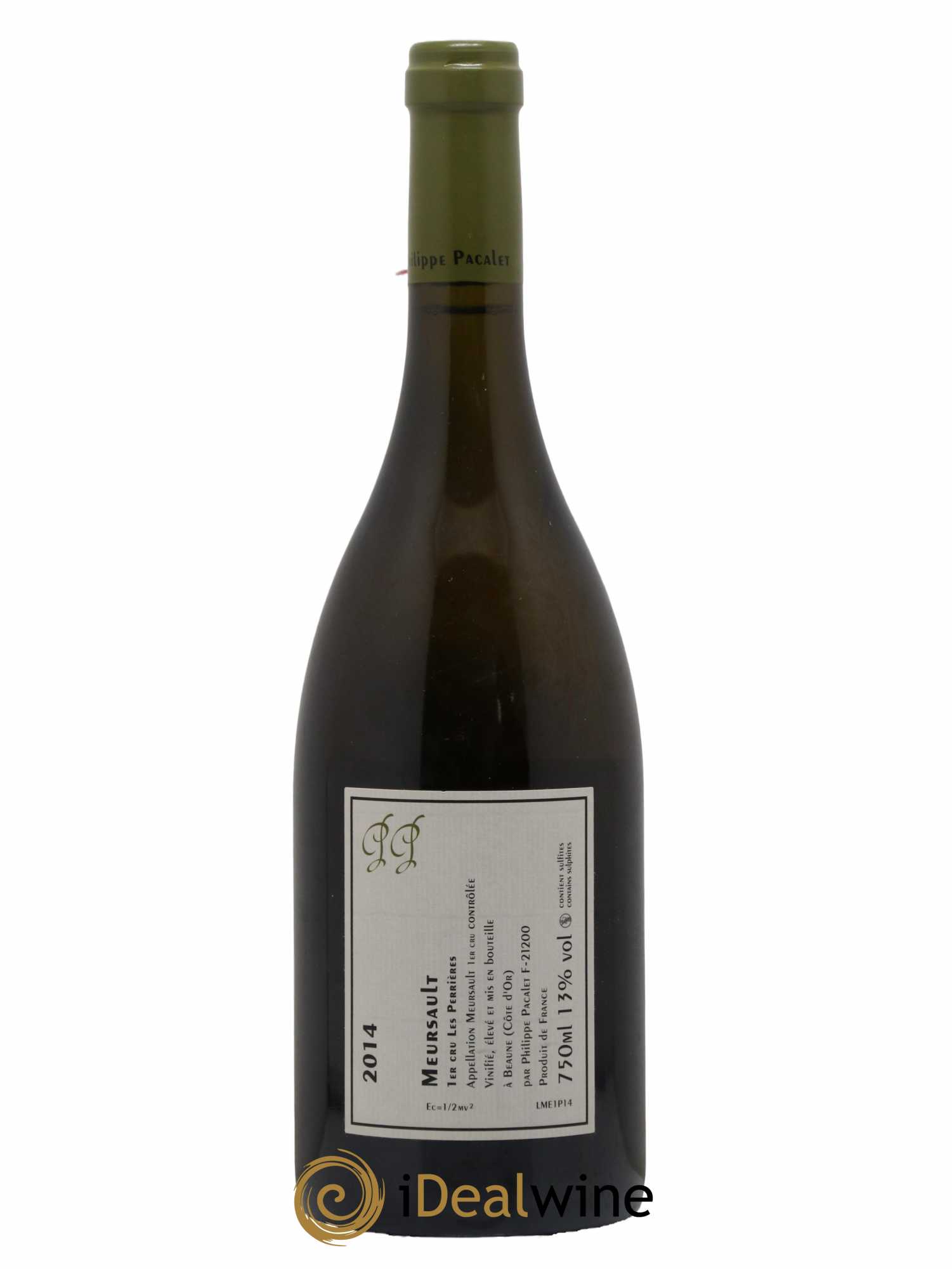 Meursault 1er Cru Les Perrières Philippe Pacalet 2014 - Lot de 1 bouteille - 1