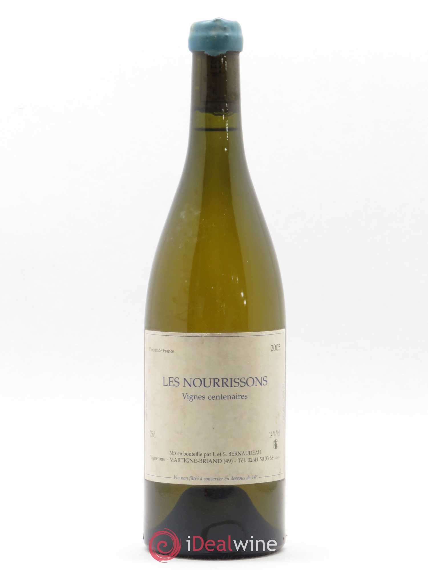 Vin de France Les Nourrissons Stéphane Bernaudeau 2005 - Lot de 1 bouteille - 0