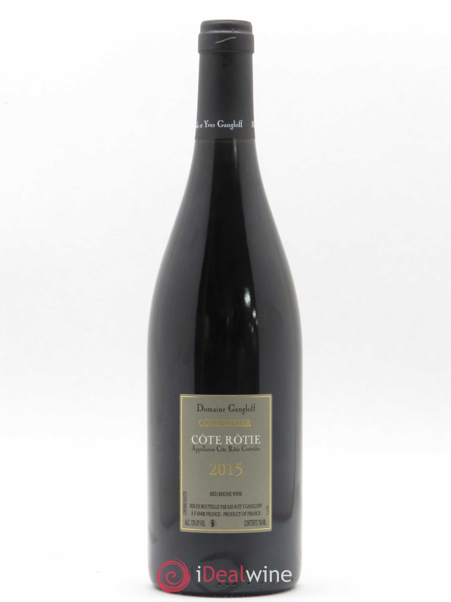 Côte-Rôtie Côte Rozier Gangloff (Domaine) 2015 - Lot de 1 bouteille - 1