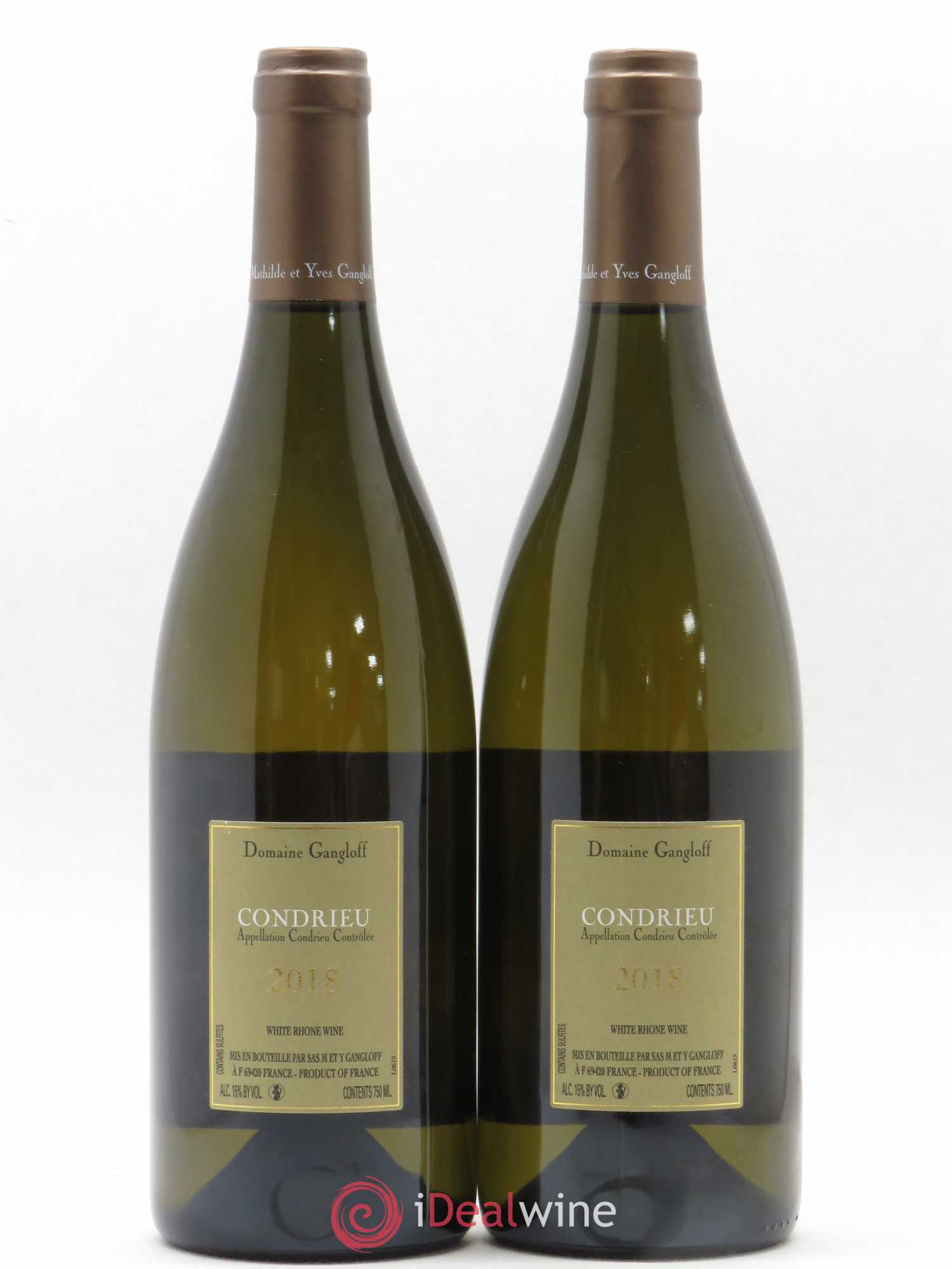 Condrieu Domaine Gangloff (Domaine) 2018 - Lot de 2 bouteilles - 1