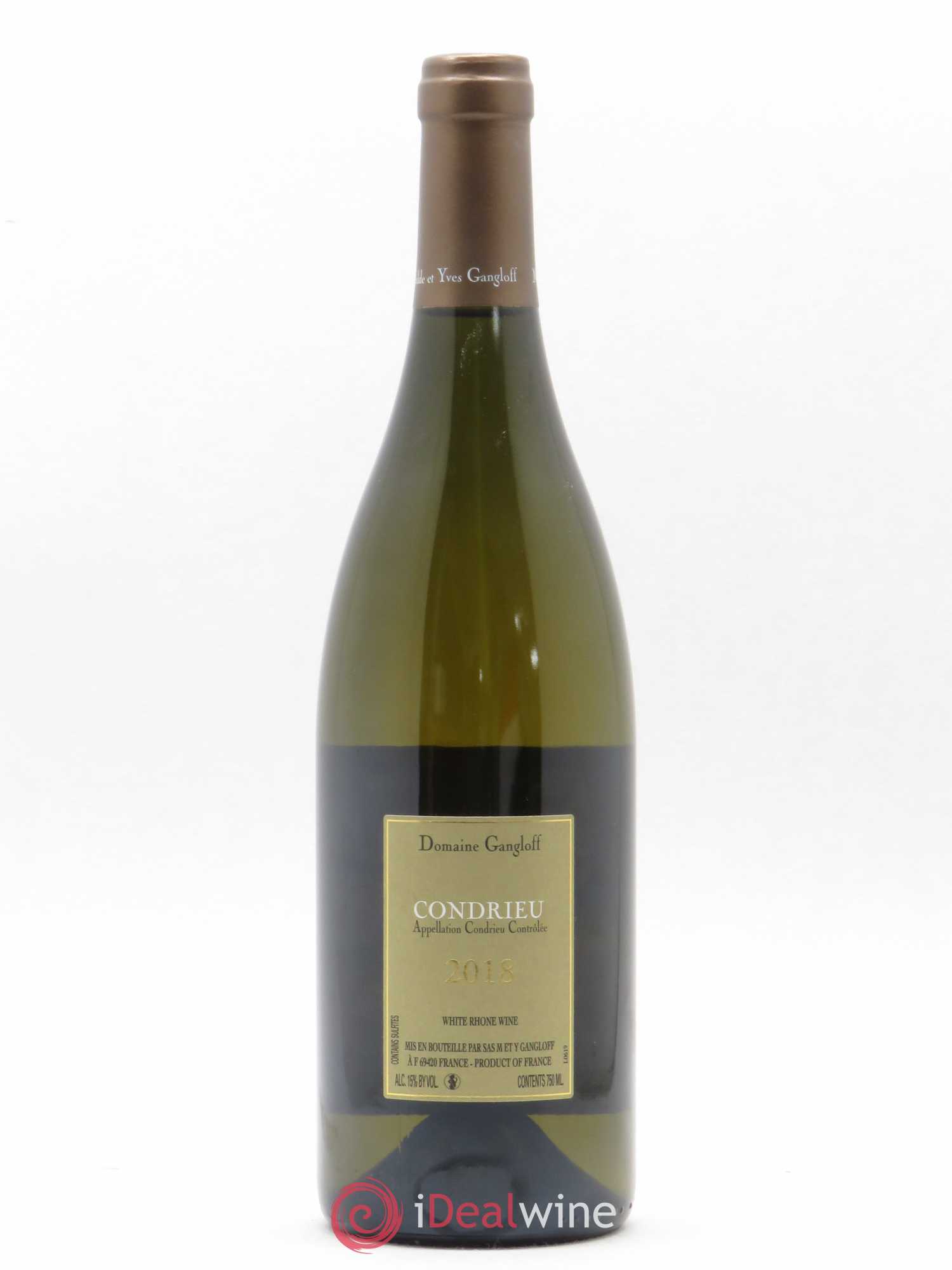 Condrieu Domaine Gangloff (Domaine) 2018 - Lot de 1 bouteille - 1