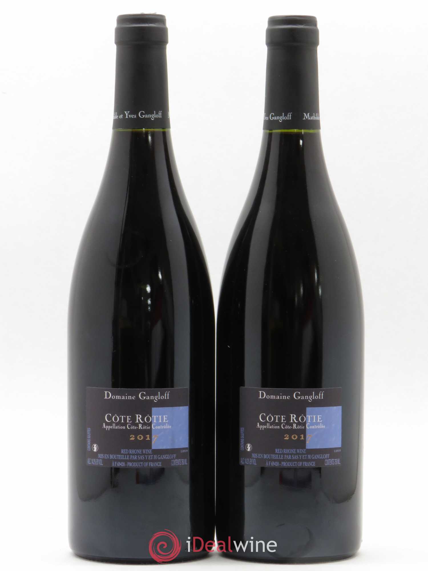 Côte-Rôtie La Barbarine Gangloff (Domaine) 2017 - Lot de 2 bouteilles - 1