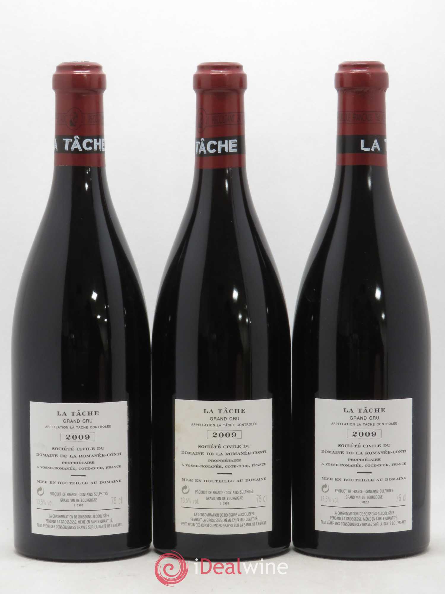 Assortiment 2009 du Domaine de la Romanée-Conti Domaine de la Romanée-Conti 2 caisses (1 Romanée Conti - 2 Romanée Saint Vivant - 3 La Tache - 2 Richebourg - 2 Echézeaux - 2 Grands Echézeaux) 2009 - Lotto di 12 bottiglie - 4