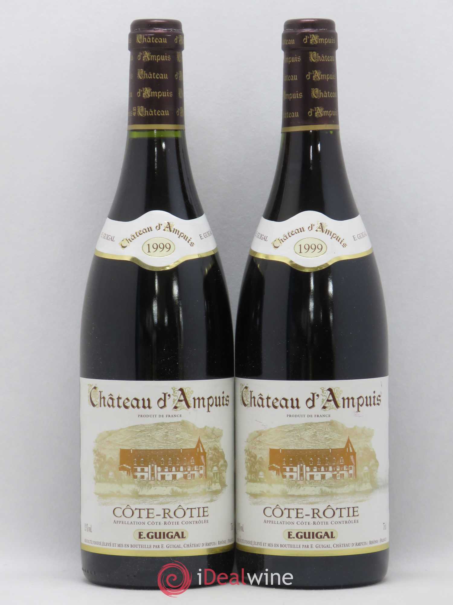 Côte-Rôtie Château d'Ampuis Guigal 1999 - Lot de 2 bouteilles - 0